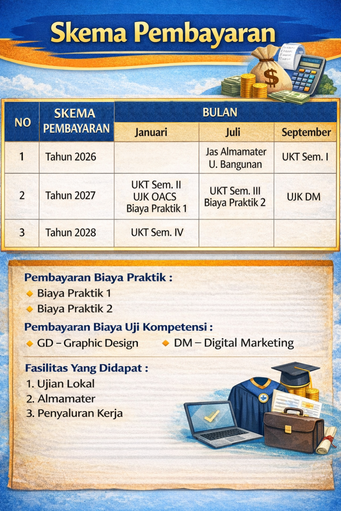Skema Pembayaran Akom ITech Metro